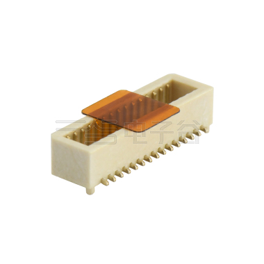 Board to Board Pitch 0.8 H2.9mm 单槽双排 SMT型母座 30pin 本色 G/F